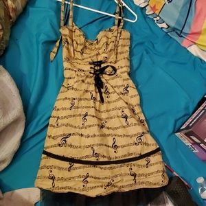 Hot topic music dress